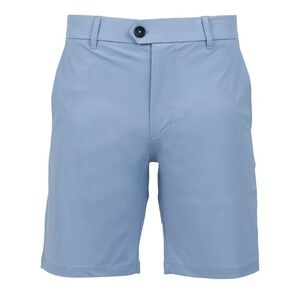 NEW Greyson Montauk 8" Golf Proformance Shorts Bonneville Blue Mens Size 38 $128